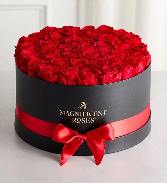 Magnificent Roses Preserved Red Roses