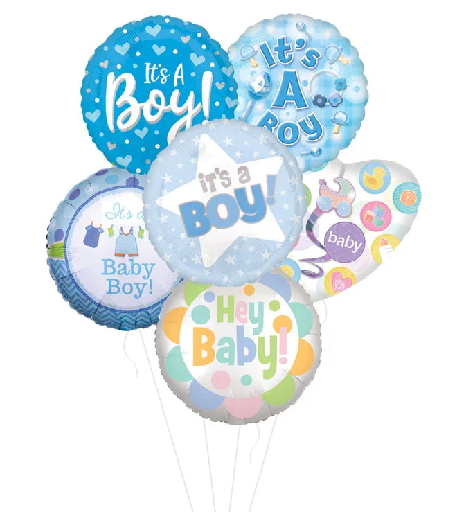 #1 Choice It's a Boy Balloon Bouquet