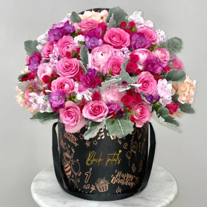 Tickle Me Pink on My Birthday