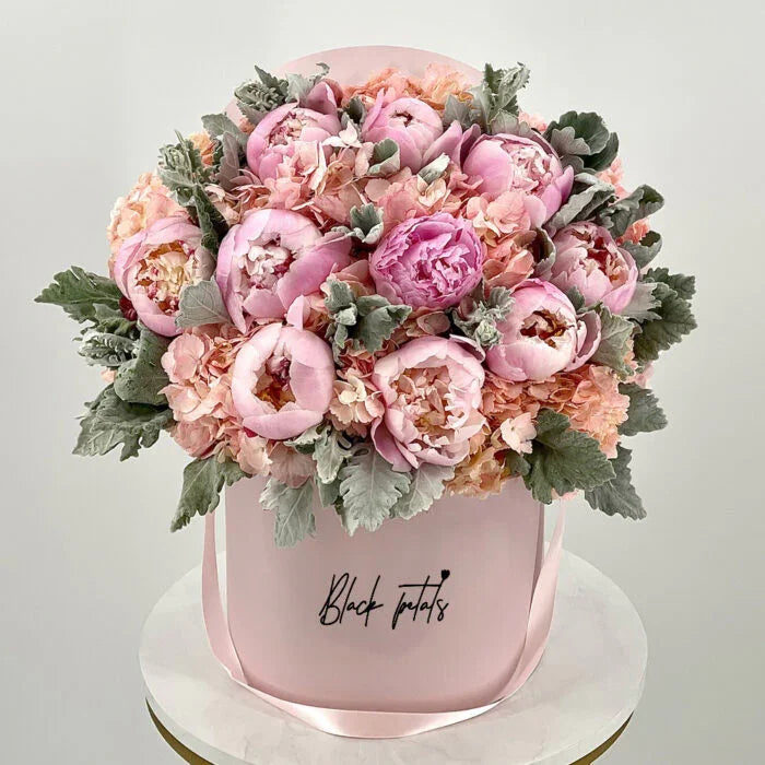 Pretty Peonies and Hydrangeas