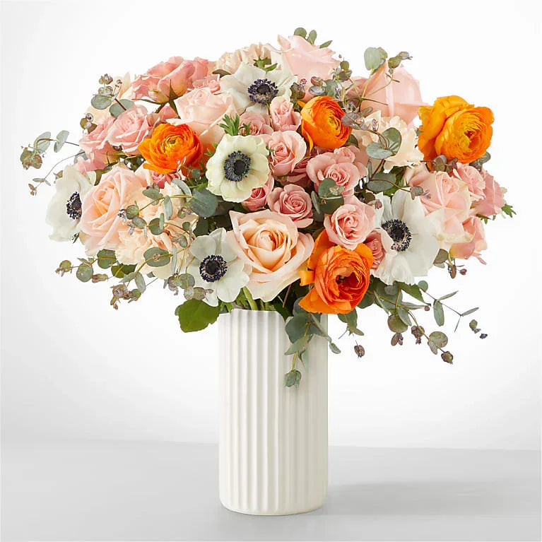 Touch of Honey Anemone Bouquet