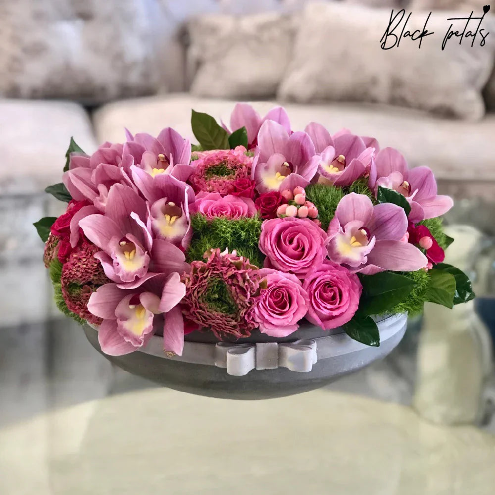 Pink Garden In A Vase