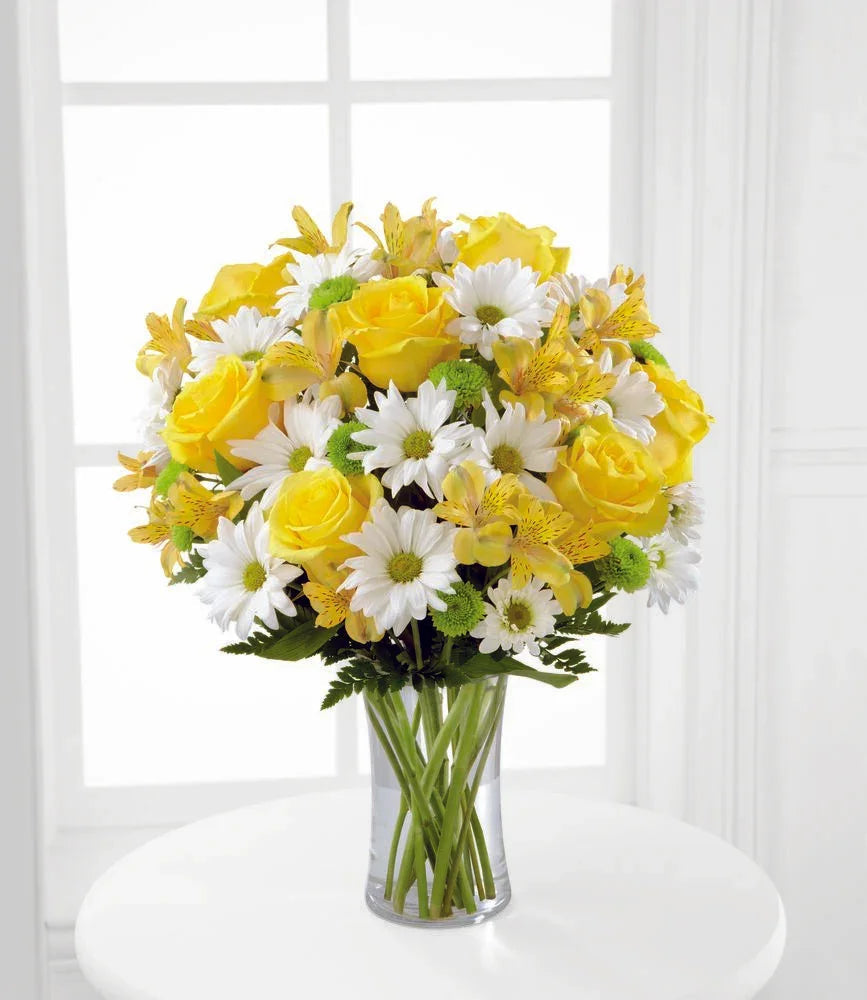 Sunny Sentiment Birthday Bouquet