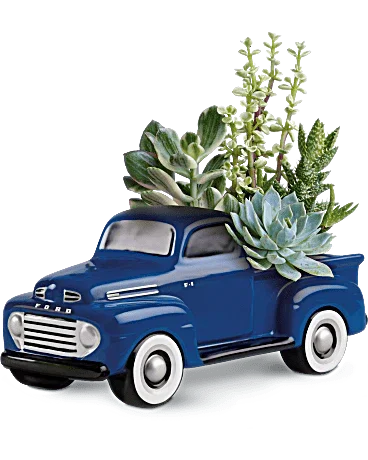 His Favorite Ford F1 Pickup by Elite Flowers