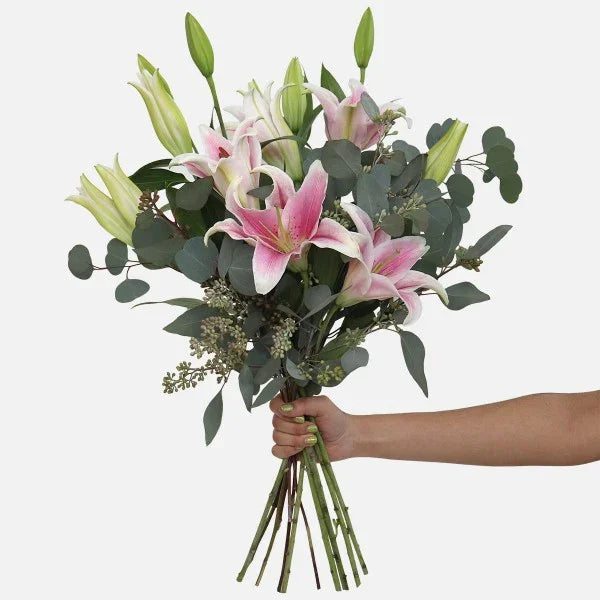 Pink Lily Bouquet