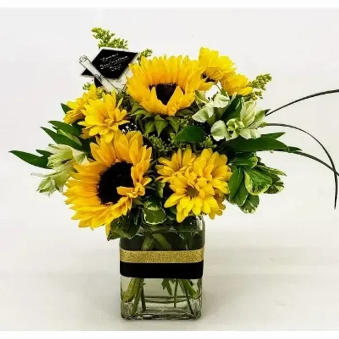 Sunflower Graduation Bouquet